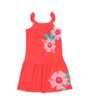 Vestido de Niña Coral