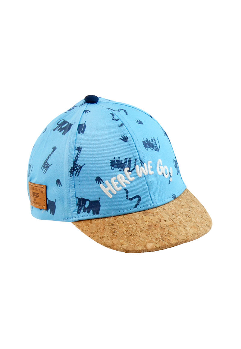 Gorro de Bebé Niño Celeste