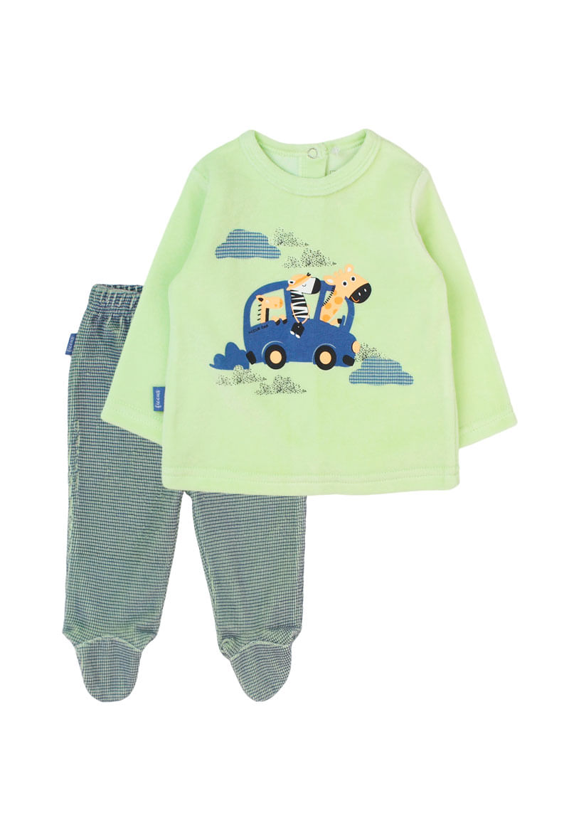 Conjunto de Bebé Niño Verde
