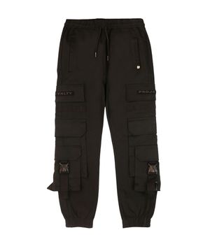 Pantalón buzo de Niño Negro