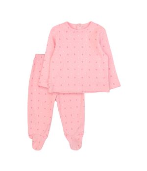 Pijama de Bebé Niña Rosado Claro