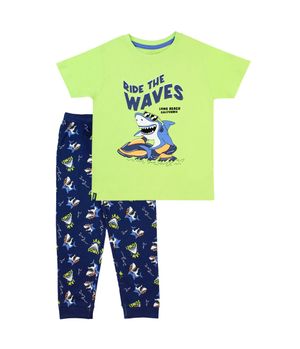 Pijama de Niño Verde