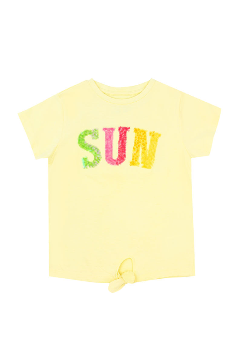 Polera de Niña Amarillo