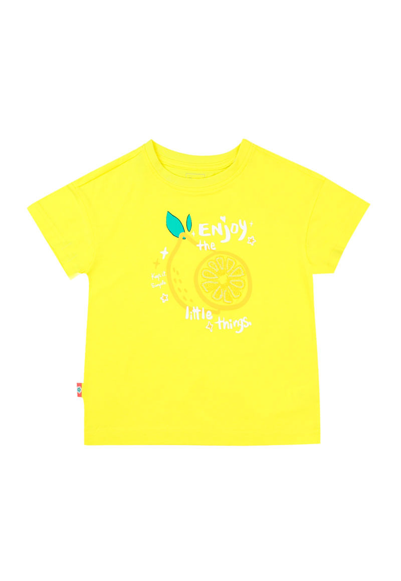 Polera de Niña Amarillo