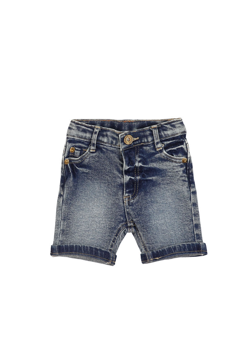 Short de Bebé Niño Celeste