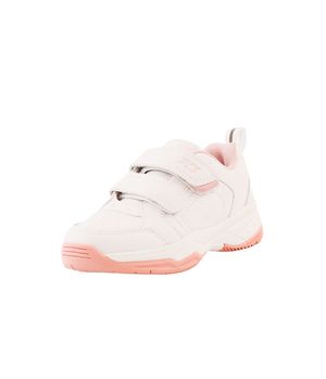 Zapatilla de Niña Blanco/Rosado