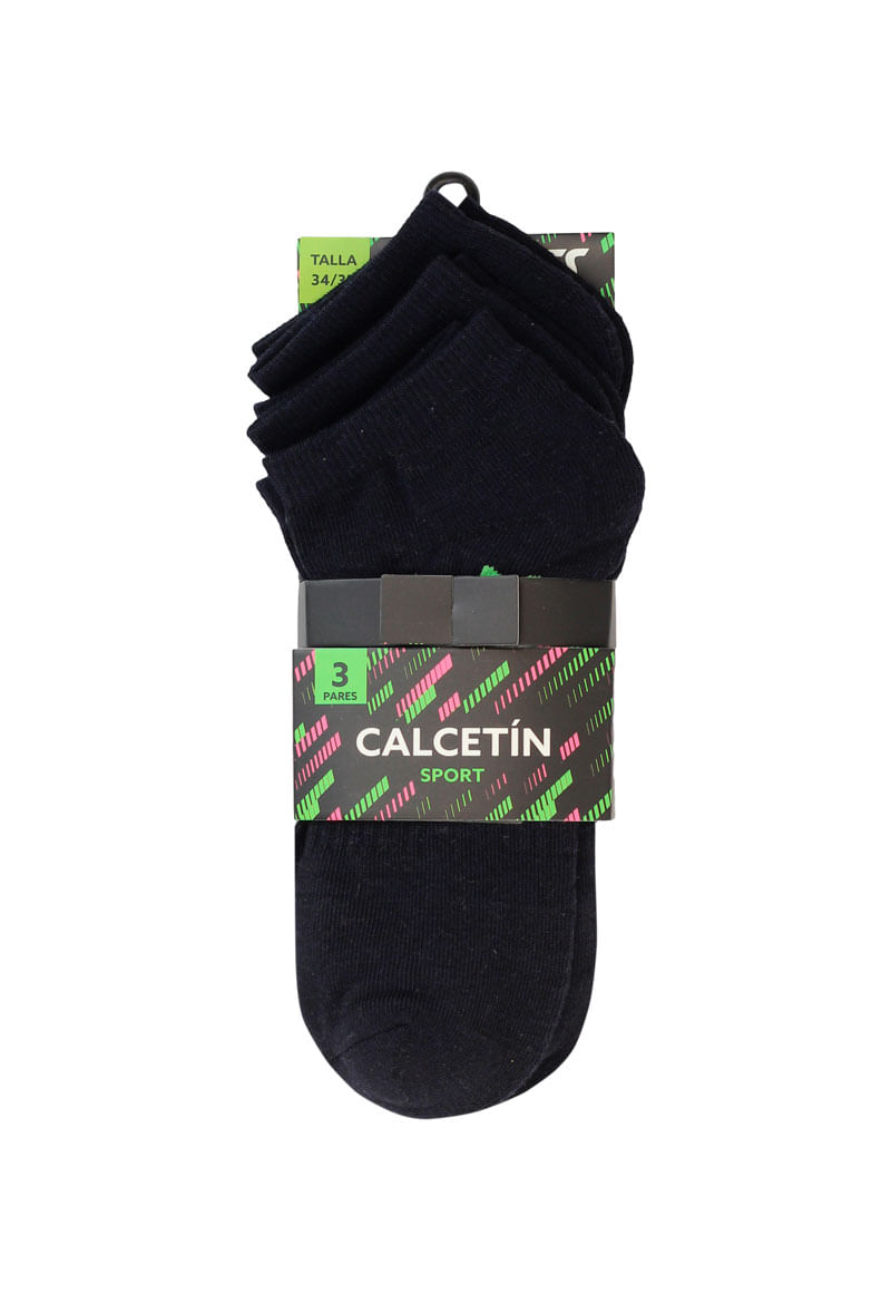 Calcetin de Unisex Azul Marino
