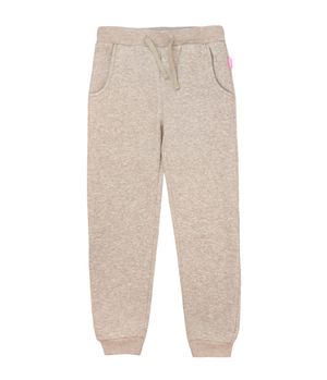 Pantalón buzo Niña Gris Melange