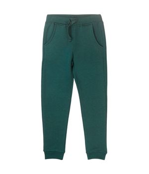 Pantalón buzo Niño Verde Oscuro