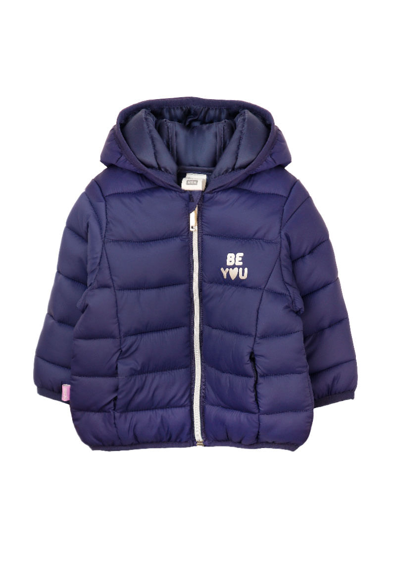 Parka Niña Azul