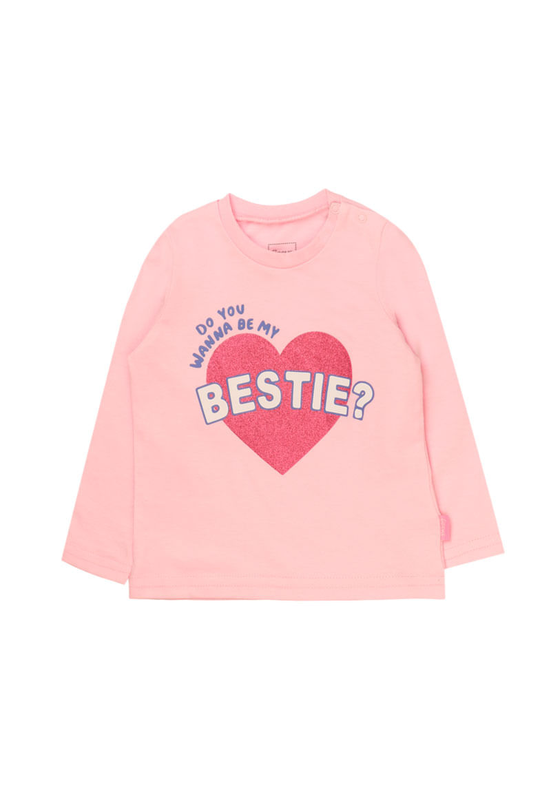 Polera Niña Rosado