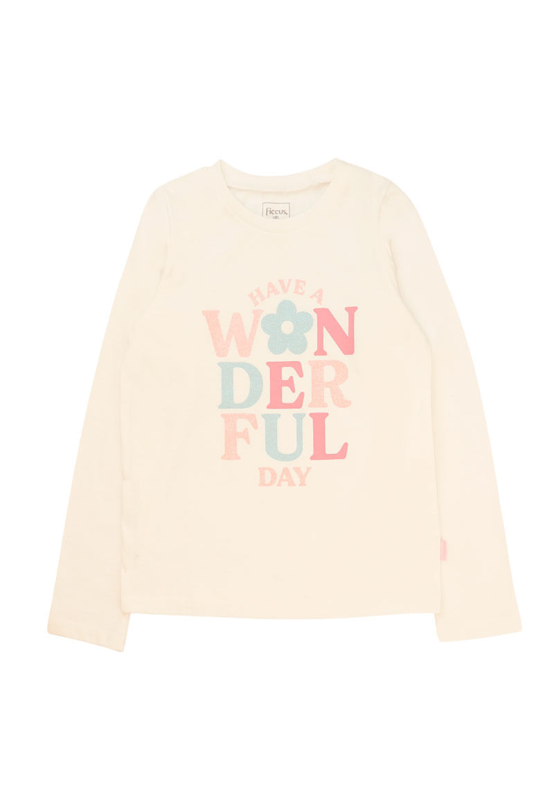 Polera Niña Crudo