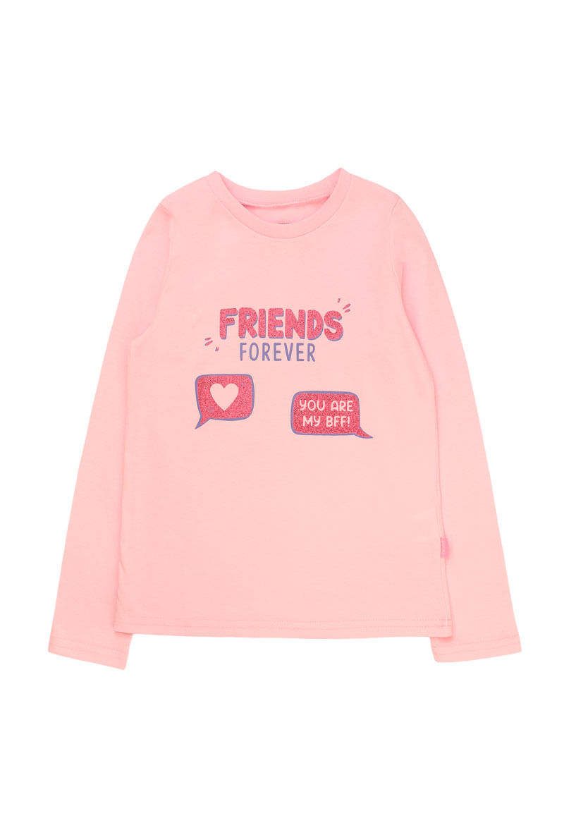 Polera Niña Rosado