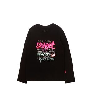 Polera Niña Negro