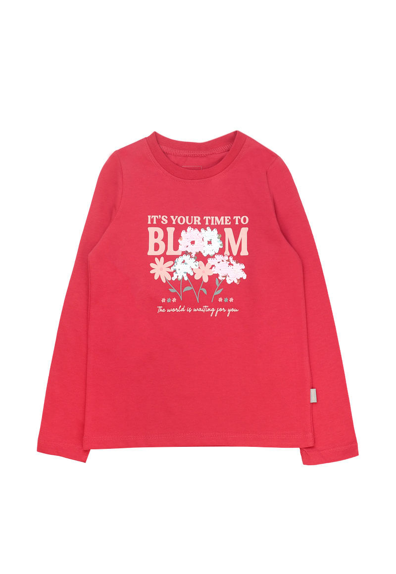 Polera Niña Rosa