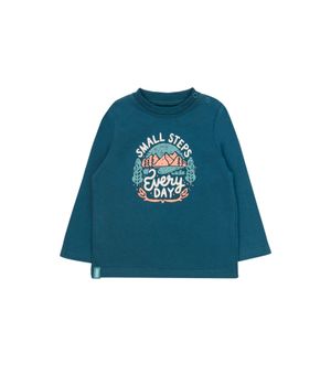 Polera Niño Esmeralda Oscuro