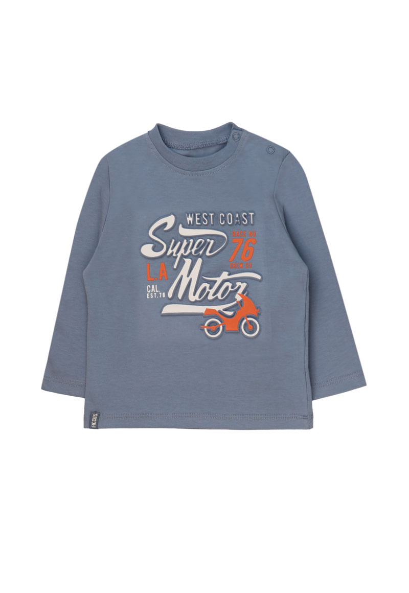 Polera Niño Celeste
