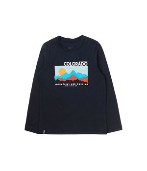 Polera Niño Azul Marino