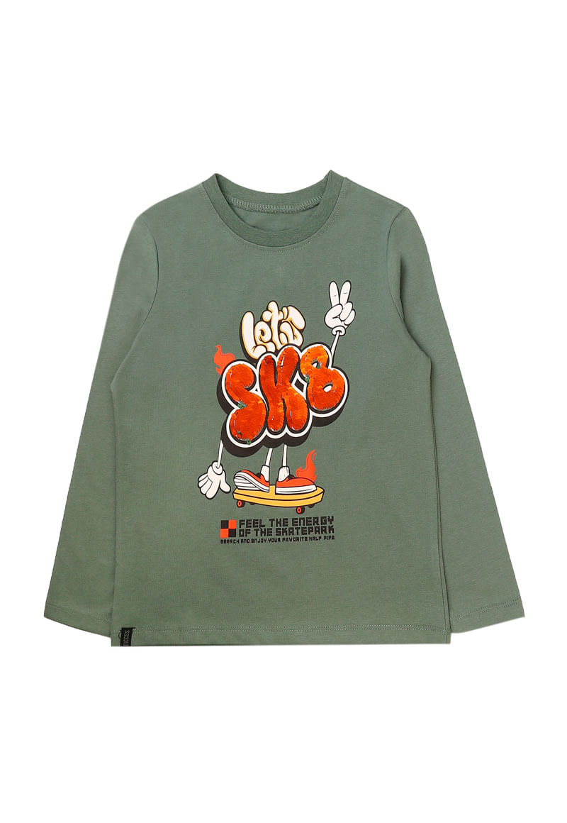 Polera Niño Verde