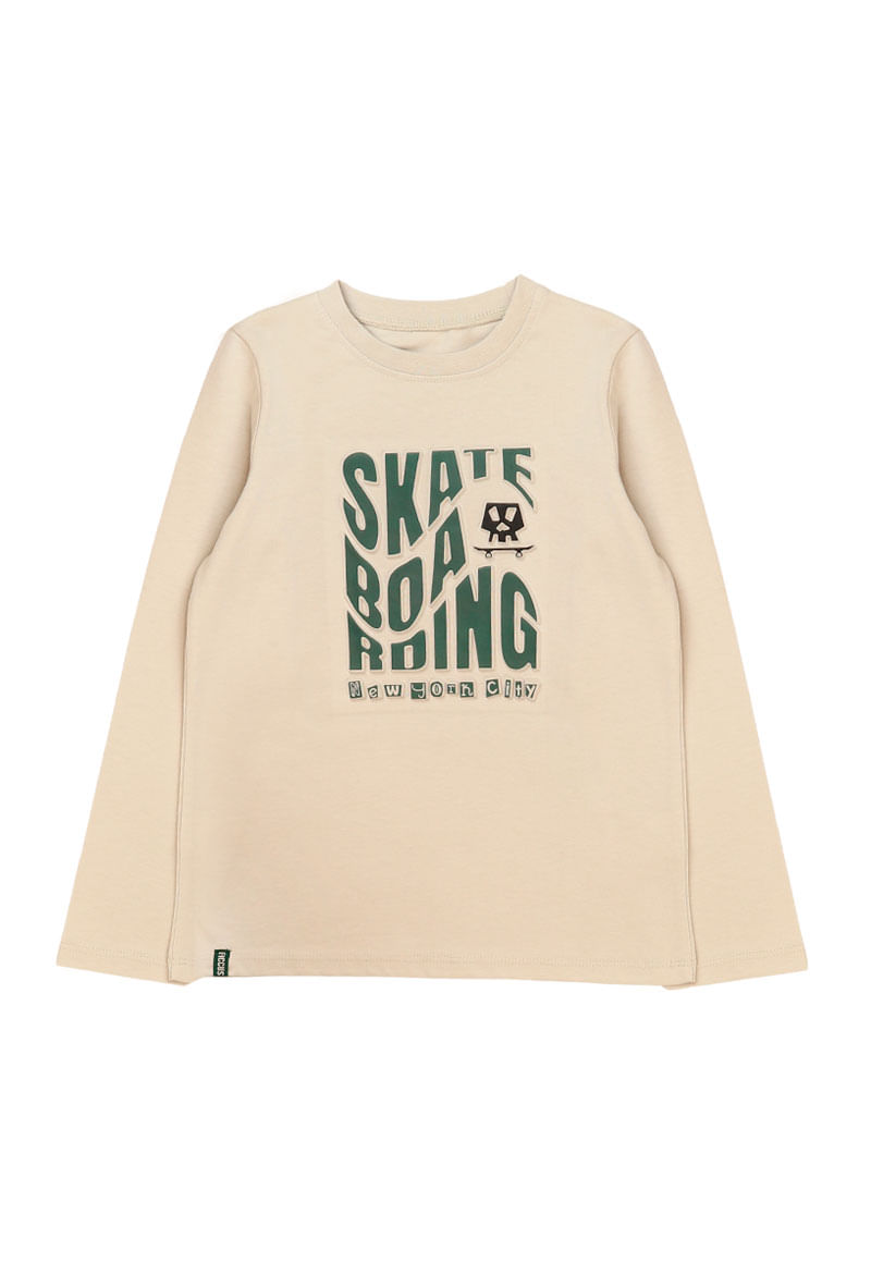 Polera Niño Beige