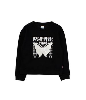 Polerón Niña Negro