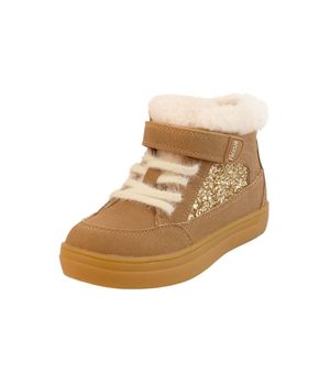Botín Niña Beige