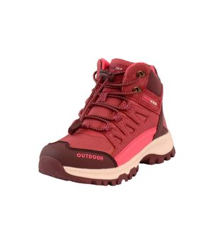 Zapatilla Outdoor Niña Burdeo
