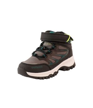 Zapatilla Outdoor Niño Negro