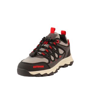 Zapatilla Outdoor Niño Gris