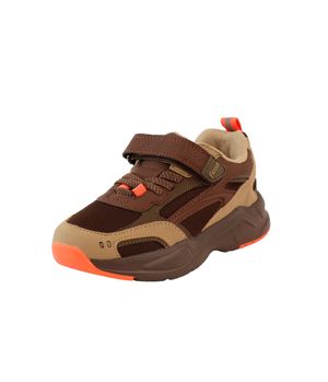 Zapatilla Sport Niño Café