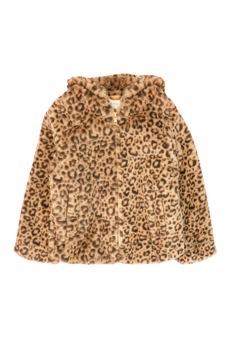 Chaqueta Niña Café