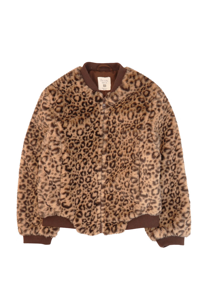 Chaqueta Niña Café