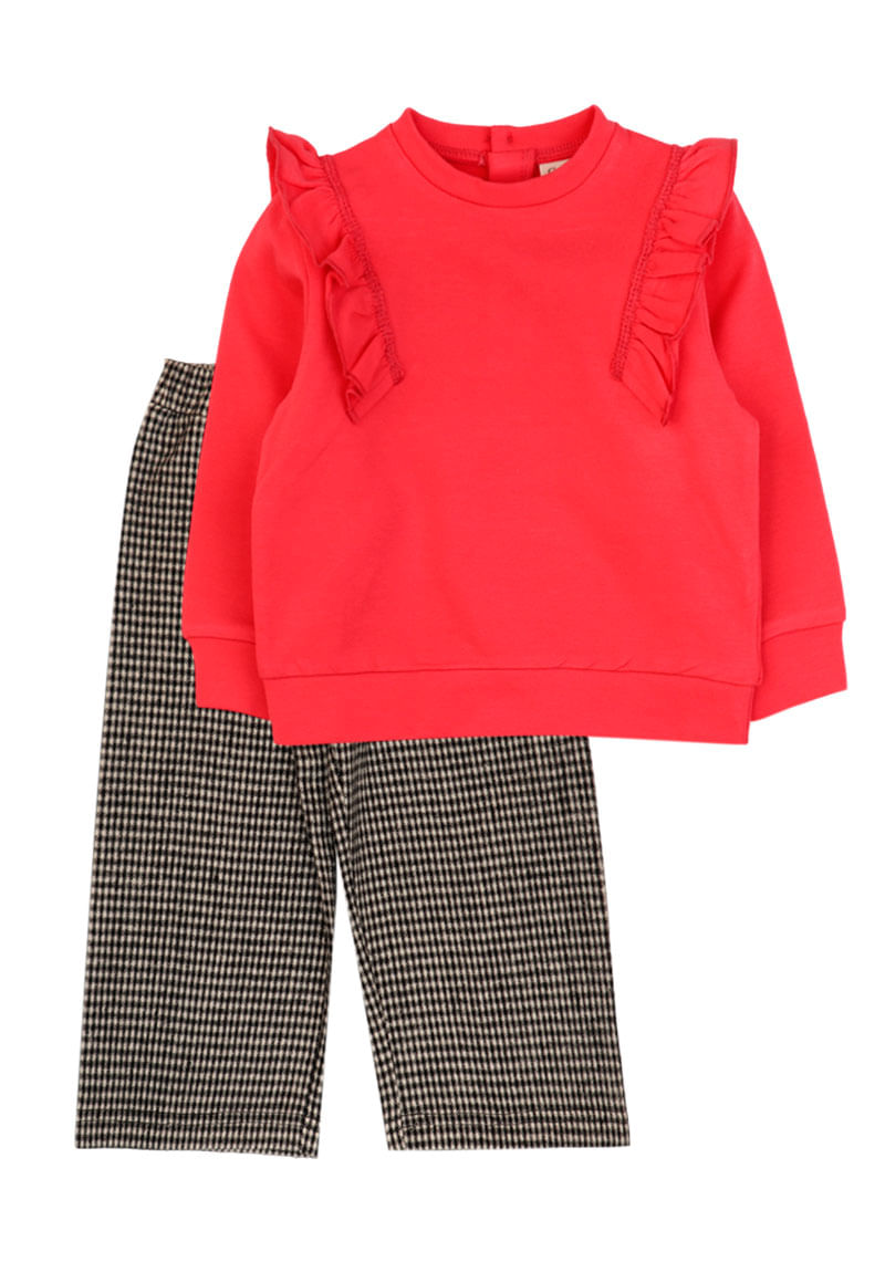 Conjunto Niña Coral