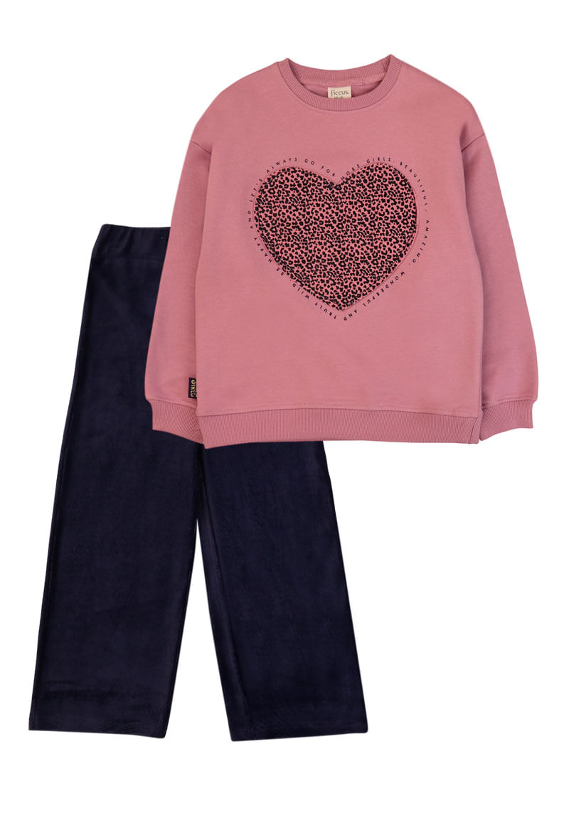 Conjunto Niña Malva