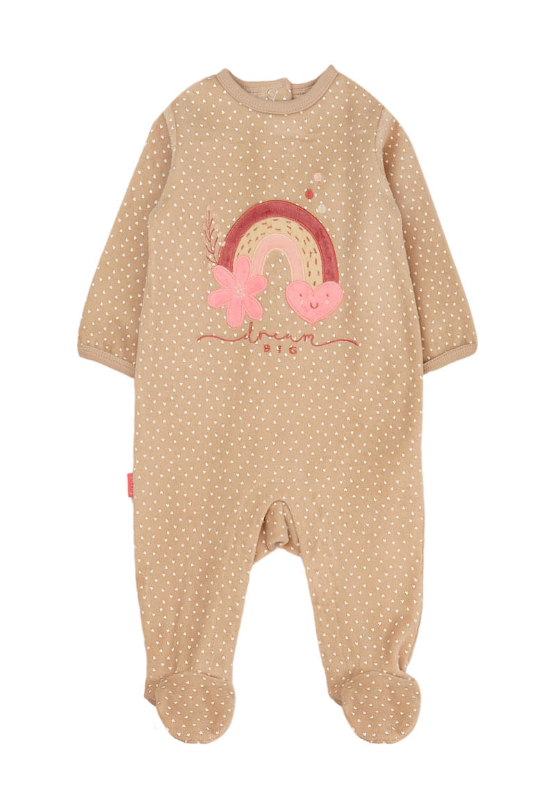 Osito Niña Beige