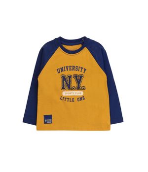 Polera Niño Mostaza