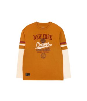 Polera Niño Camel