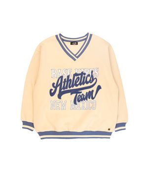 Polerón Niña Beige