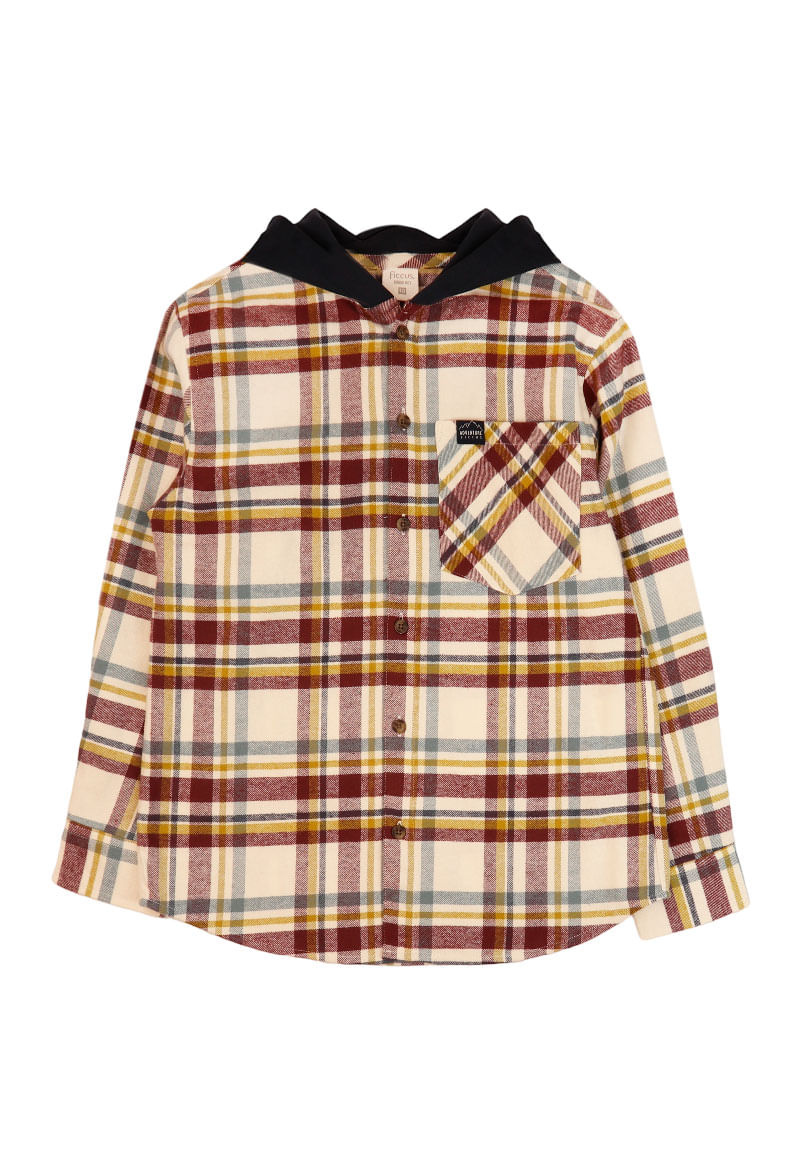Camisa Niño Burdeo