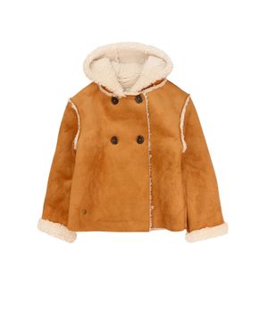 Chaqueta Niña Café