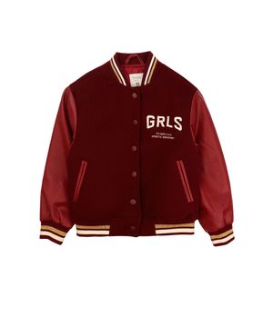 Chaqueta Niña Burdeo