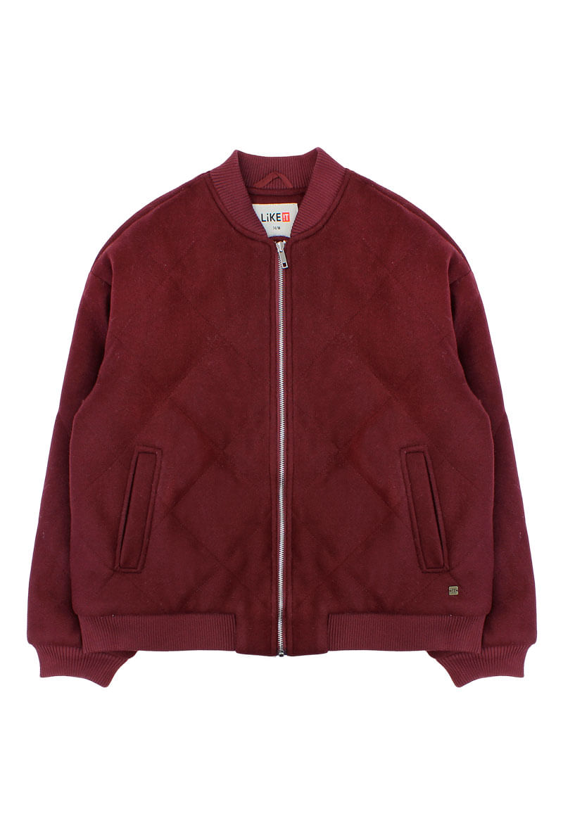 Chaqueta Niña Burdeo