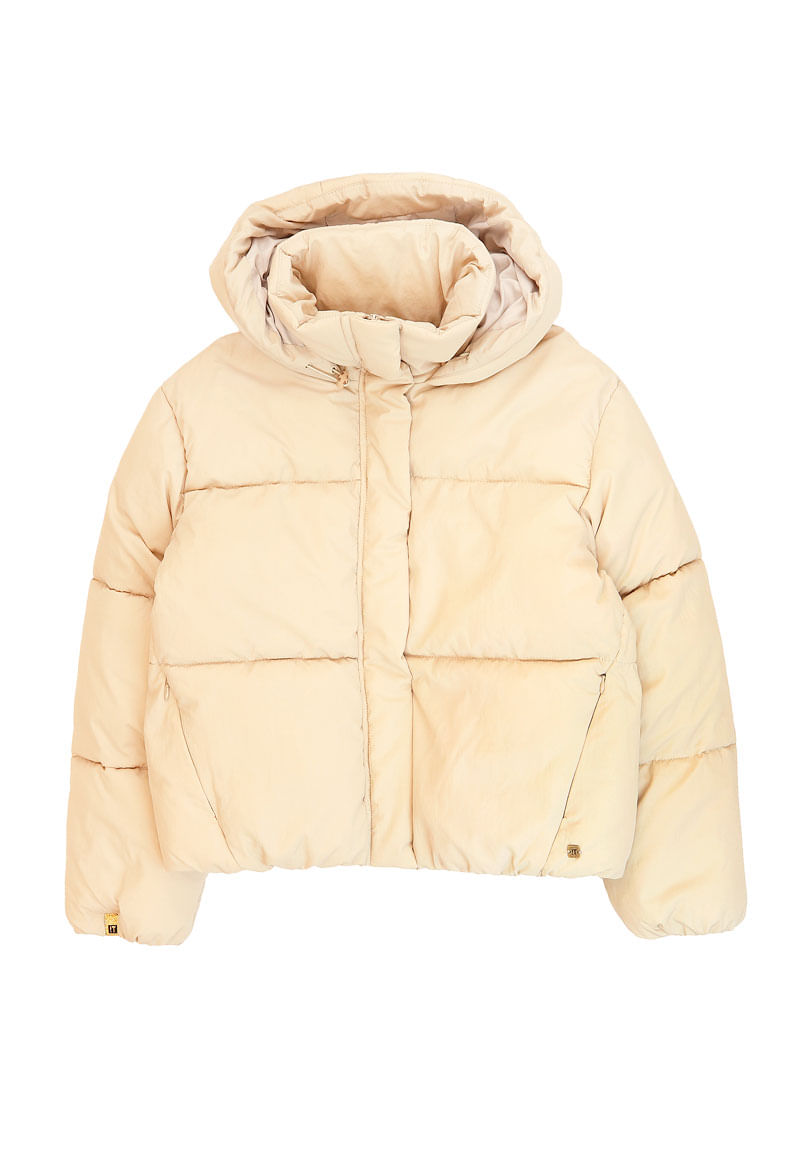 Parka Niña Beige