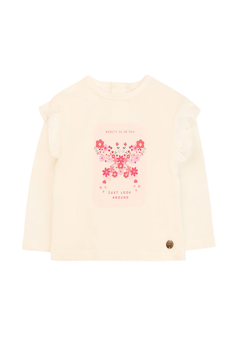 Polera Niña Crudo