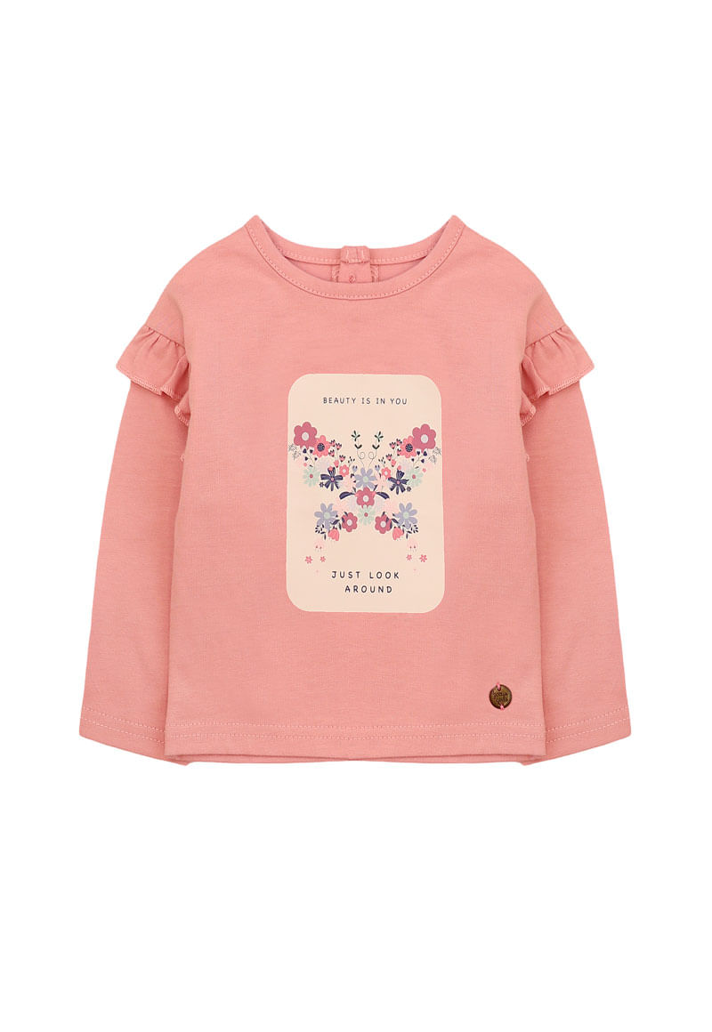Polera Niña Rosado