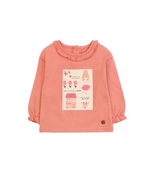 Polera Niña Rosado