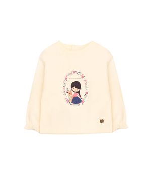 Polera Niña Crudo