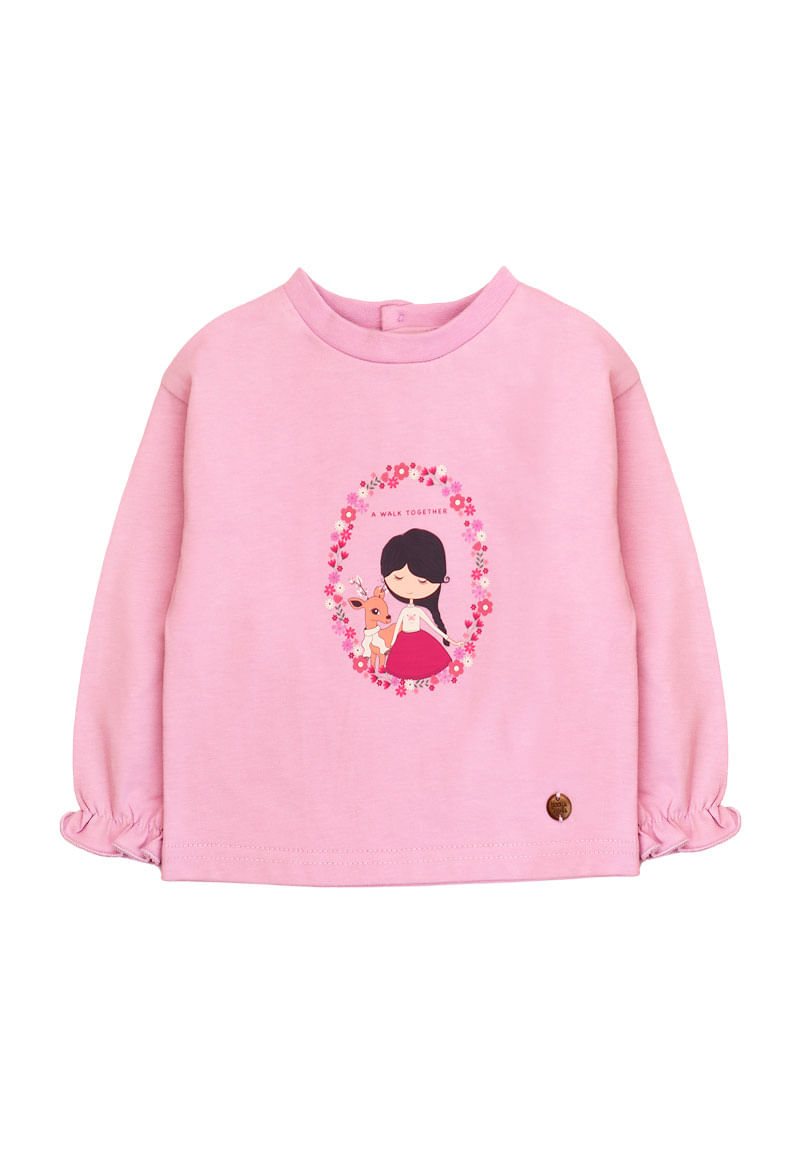 Polera Niña Lila