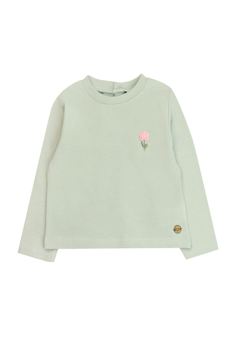 Polera Niña Menta