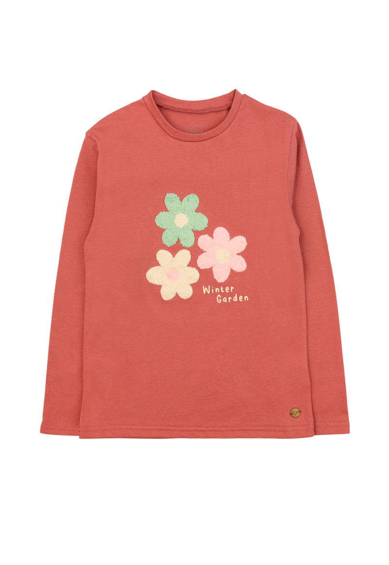 Polera Niña Coral